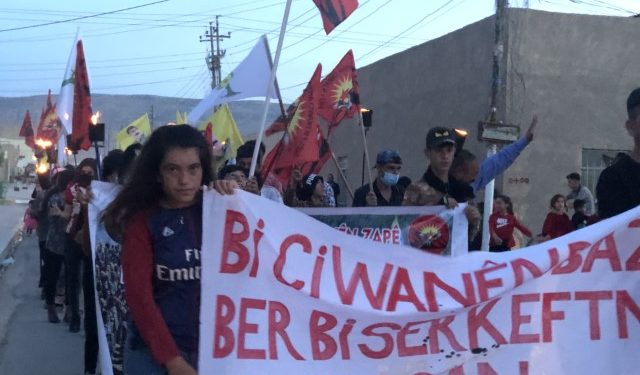 Ciwanên Şengalê li dijî dagirkeriya TC’ê daketin qadan