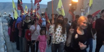 Ciwanên Şengalê li dijî dagirkeriya TC’ê daketin qadan