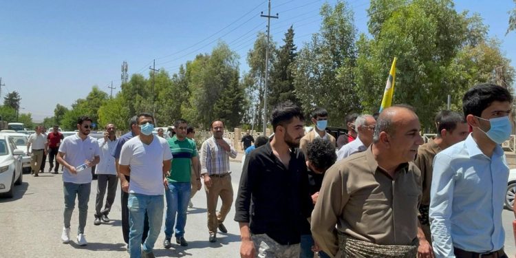 Ciwanên Başûr meşa Mertalên Zindî dane destpêkirin