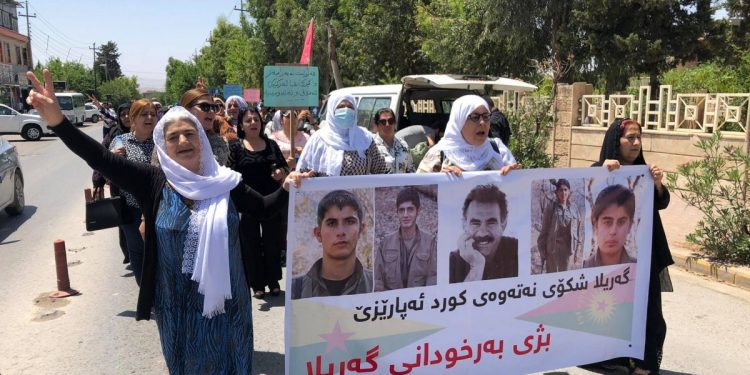 Ciwanên Başûr meşa Mertalên Zindî dane destpêkirin