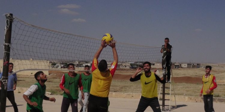 Turnovaya voleybolê ya bi dirûşmeya “Teqez em ê bi ser bikevin” qediya