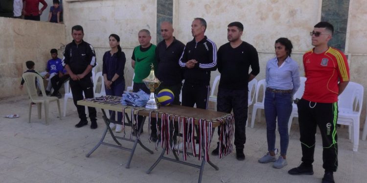 Turnovaya voleybolê ya bi dirûşmeya “Teqez em ê bi ser bikevin” qediya