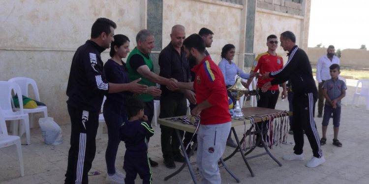 Turnovaya voleybolê ya bi dirûşmeya “Teqez em ê bi ser bikevin” qediya