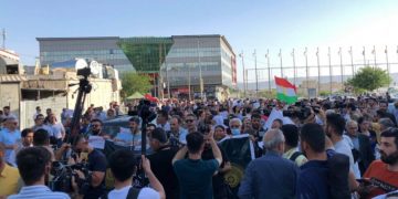 Meşa girseyî ya li dijî dagirkeriya Tirk a li Silêmaniyê dest pê kir