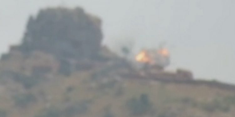 Gerîla TV dîmenê çalakiya li Girê Xaçê yê Heftanînê weşand