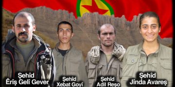 HPG’ê nasnameya 4 gerîlayên sala 2017’an li Herekolê şehîd bibûn eşkere kir