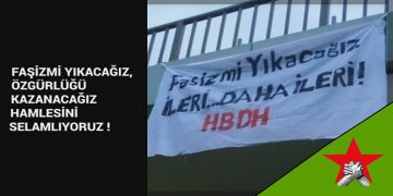 HBDH’ê li Stenbolê 3 cihan pankart daliqand