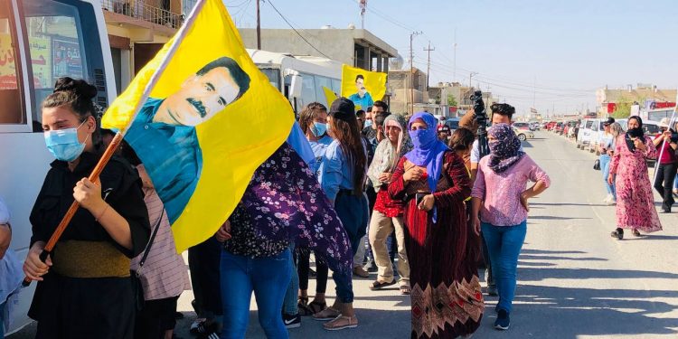 Ciwanên Êzidî li dijî Artêşa Tirk ya li Başûr dest bi meşê kirin