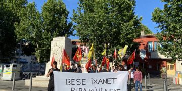 Gelek bajarên Ewropayê Ciwan li dijî Tecrît û dagirkeriyê protesto pêk anîn
