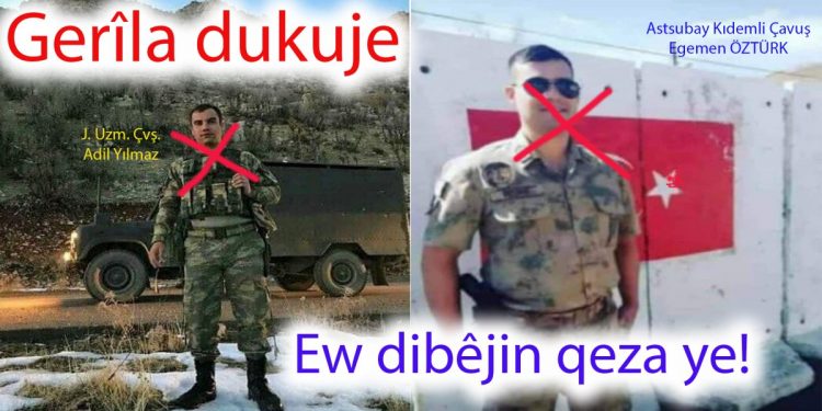 Gerîla dukuje, ew dibêjin qeza – Erê em dizanin!