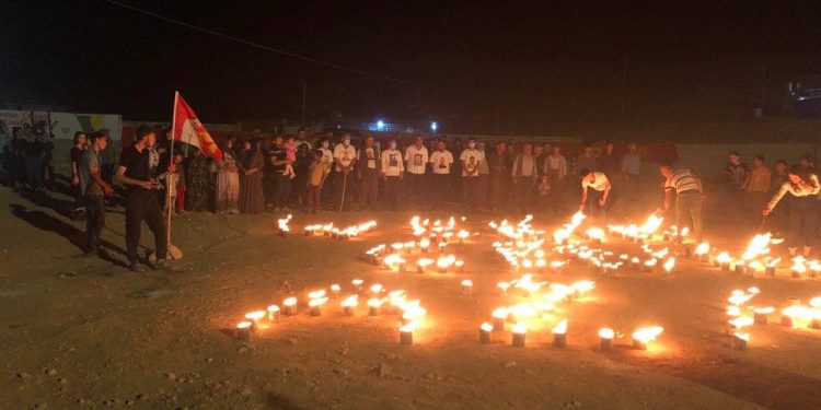 Ciwanên Mexmûrê Pêngava “Werin Cenga Azadiyê” dane destpêkirin