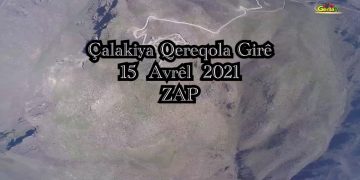 Gerîla TV Dîmenê çalakiya hewayî ya li dijî Qereqola Girê hate weşandin