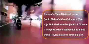 LEZGÎN – Tîma YPS’ê li Edene û Amedê çalakî kirin