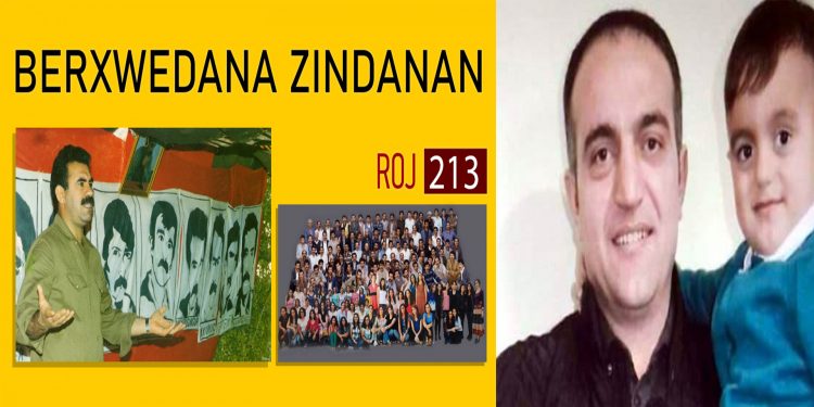 Greva birçîbûnê di roja 213’an de ye – Zextên li ser zindanan didome