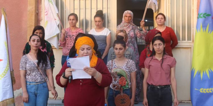 Jinên Ciwan li Hesekê sûcê li dijî Jinan pêk tê şermezar kir