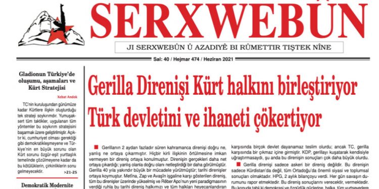 Hejmara Hezîranê 474’emîn ya rojnameya Serxwebûnê derket