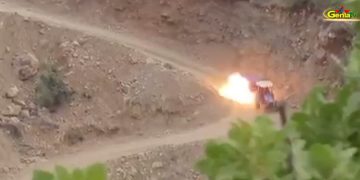 LEZGÎN – Gerîla TV dîmenê çalakiya li Geliyê Pisaxayê parvekir