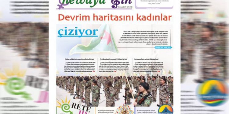 Newaya Jin:  Nexşeya şoreşê jin xêz dikin