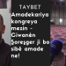 TAYBET – Amadekariya kongreya mezin – Ciwanên Şoreşger ji bo sibê amade ne!