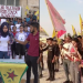 Ciwanên Rojava li dijî bê hurmetiya li hember goristana şehîdan daxuyaniyê nerazîbûnê didin