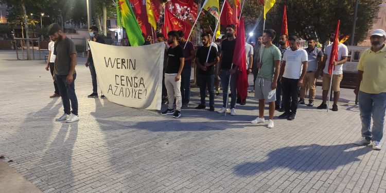 Ciwanan li seranserî Ewropayê bang kir: Werin Cenga Azadiyê