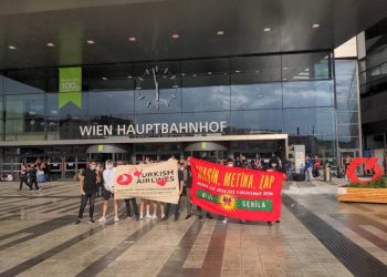 Ciwanan li Viyanayê şoreşa Rojava pîroz kir