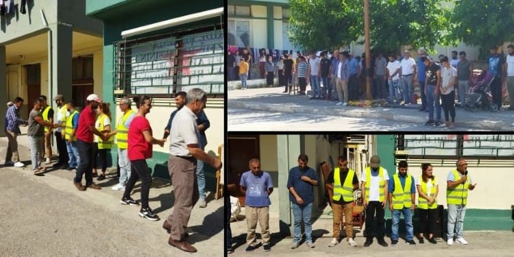 Berxwedana Lavrîonê koma 38’emîn û di roja 186’an de didome