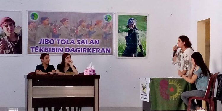 Li Kobanê Munazaraya Jinên Ciwan