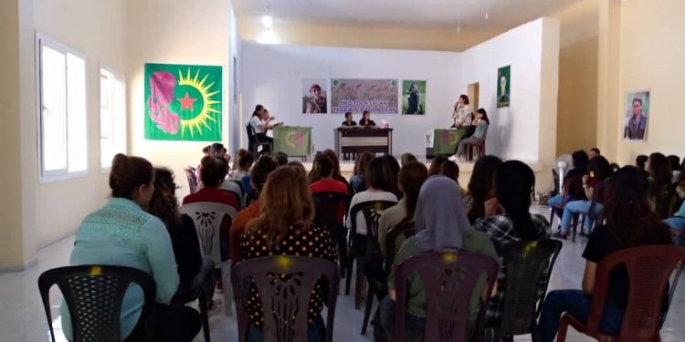 Li Kobanê Munazaraya Jinên Ciwan