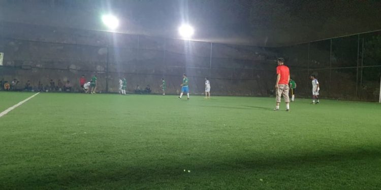 Ciwanan di çarçova pêngava “Werin Cenga Azadiyê” de li Qendîlê Tûrnovaya fûtbolê pêk anîn