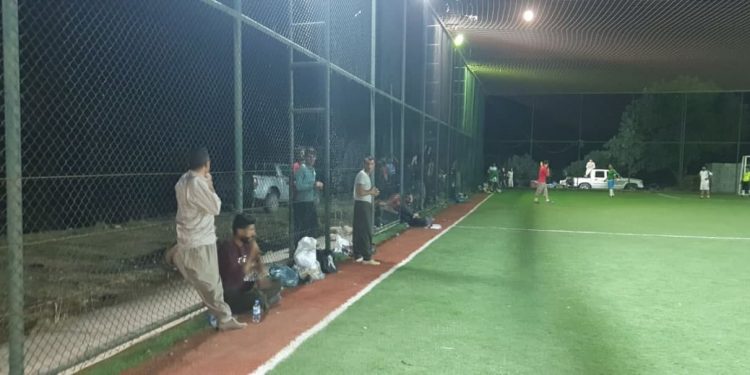 Ciwanan di çarçova pêngava “Werin Cenga Azadiyê” de li Qendîlê Tûrnovaya fûtbolê pêk anîn