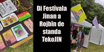 Di Festîvala Jinan a Rojbîn de standa TekoJIN