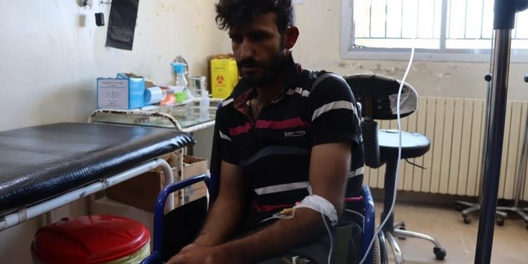 Dewleta Tirk li ser sînor ciwanek kuşt yek jî birîndar kir