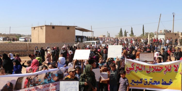 Ev meş li Minbicê li dijî Dewleta Tirk pêk hat