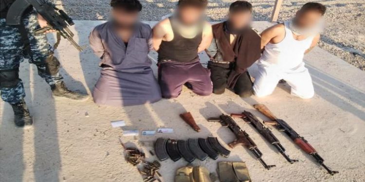 DAIŞ hilweşiya – Hêzên Taybet 4 terorîst dîsa girt