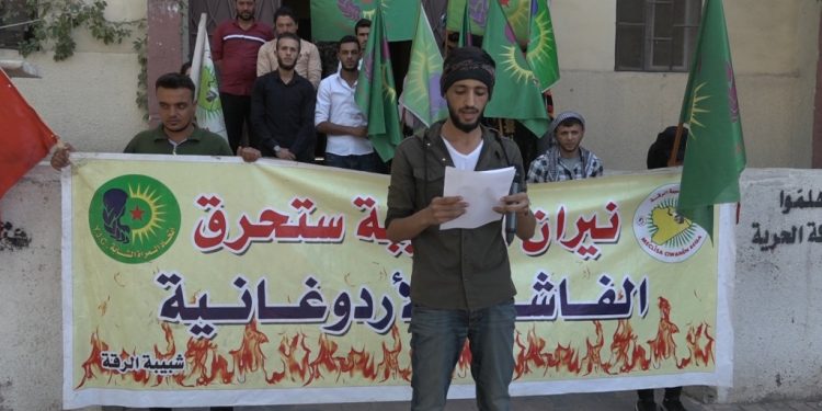 Ciwanên Reqayê li dijî êrişa li ser Şengalê daxuyanî dan