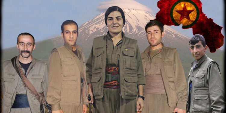 HPG’ê nasnameya 5 gerîlayên li Serhedê şehîd bûn eşkere kir