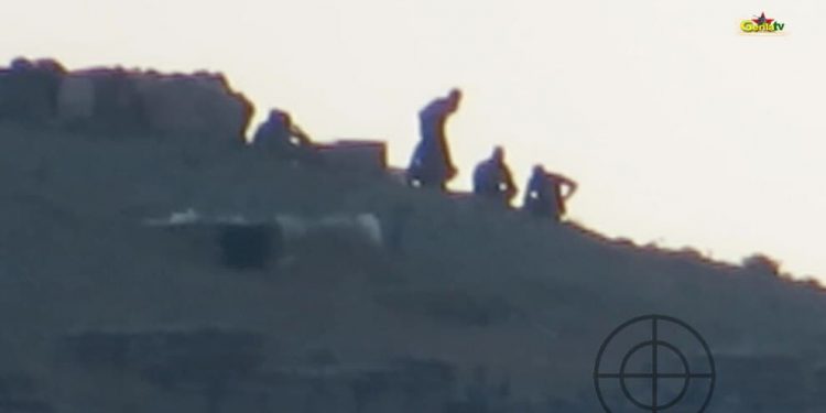 Gerîla TV dîmenê çalakiya sûîqestê ya li dijî dagirkeran parve kir