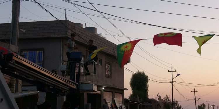 Li Mexmûrê amedekariyên pîrozbahiyê 15 Tebaxê