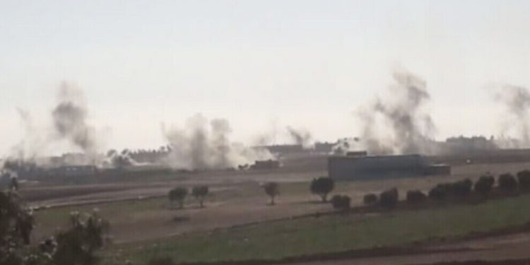 Dewleta Tirk li gundên Şehbayê bombe kirin