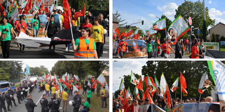 Meşa dirêj îro ber bi Dusseldorfê ve berdewam dike