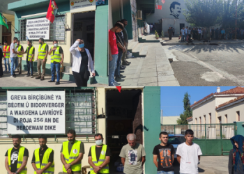 Greva Birçîbûnê ya Lavrîoyê di roja 256’mîn de didome