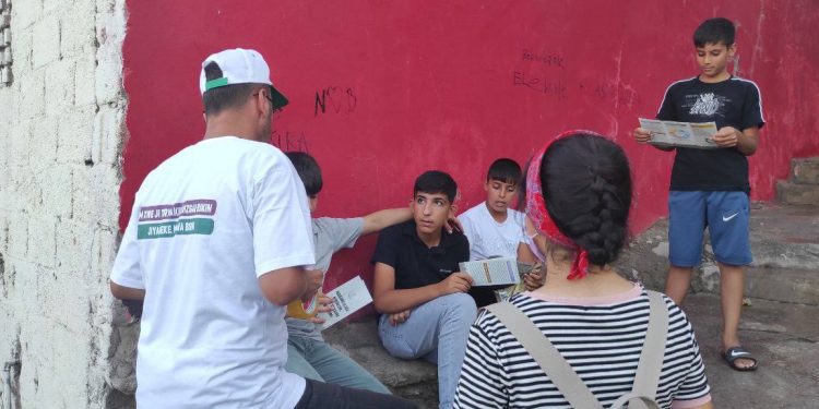 Ciwanên HDP’yî li dijî fuhuş û tiryakê di tevgerê de ne