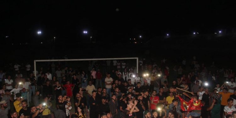 Şahiya Ciwanên Qamişlo ya “Werin Cenga Azadiyê”