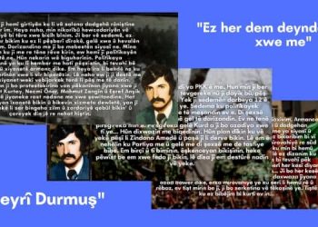 M. Xeyrî Durmuş: Ez Her Dem Deyndarê Gelê Xwe Me