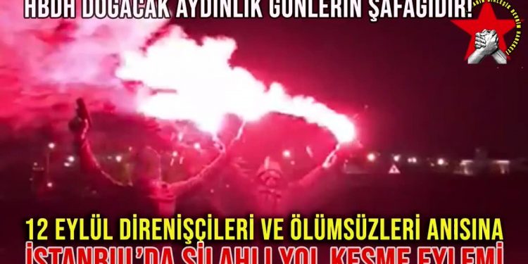 HBDH’ê li Tûzlaya Stenbolê bi çekên ferdî ji bo propagandayê rê girt