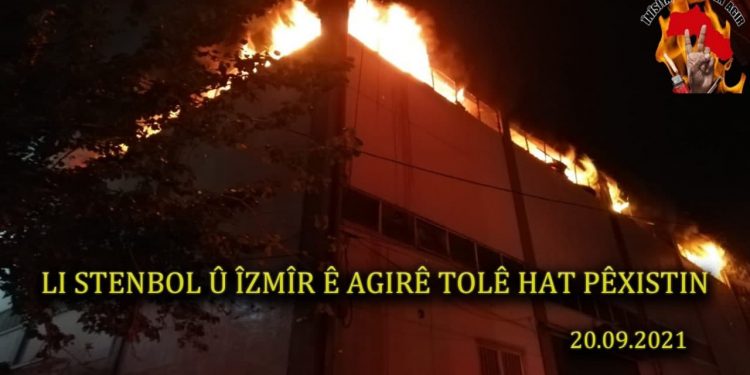 LEZGÎN – Zarokên Agir li Stenbol û Îzmîrê agirê tolhildanê bilind dikin