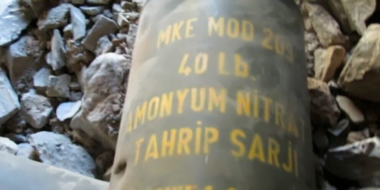 Derveyê Kîmyasalan, Gerîla bombeyên wan li hember wan bi kar tîne