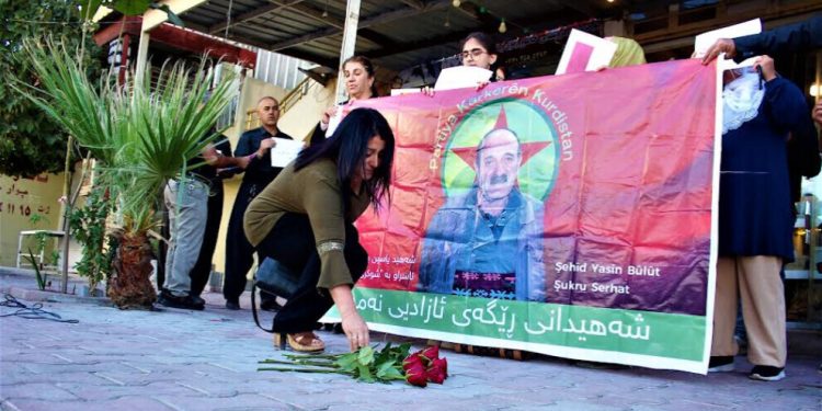Malbatên şehîdan û xelkê Başûr ji bo şehîd Yasîn Bûlût bang kir