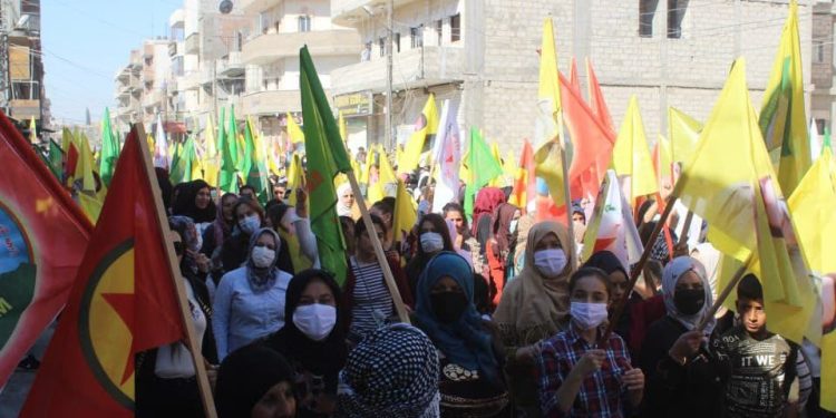 Li seranserê Rojava û Bakûr û Rojhilatê Suriyê çalakiyên li dijî Komployê